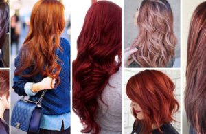 Kızıl Kırmızısı Ombre Saç Modeli Fikirleri ve Yakışacak Kombinler